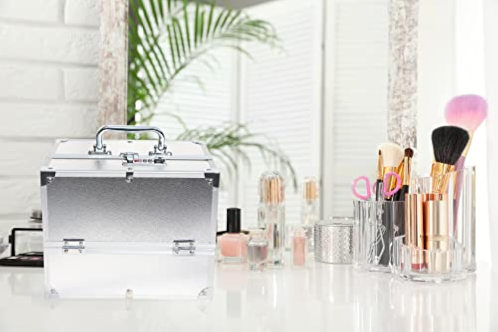 Professional Beauty Makeup Vanity Box with Mirror